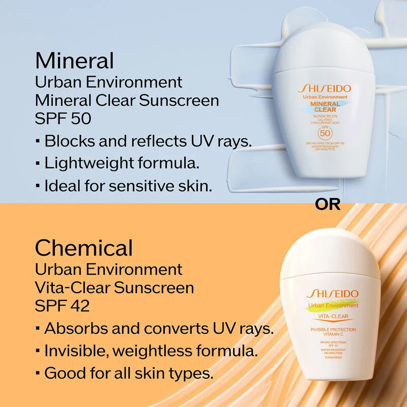 Urban Environment Mineral Clear Sunscreen SPF 50