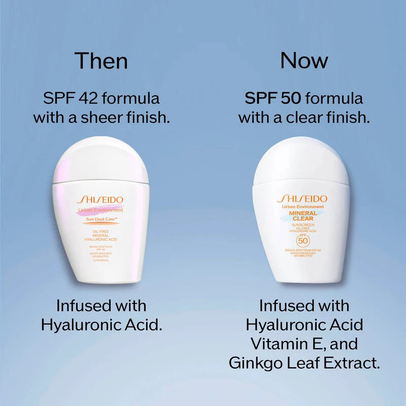 Urban Environment Mineral Clear Sunscreen SPF 50