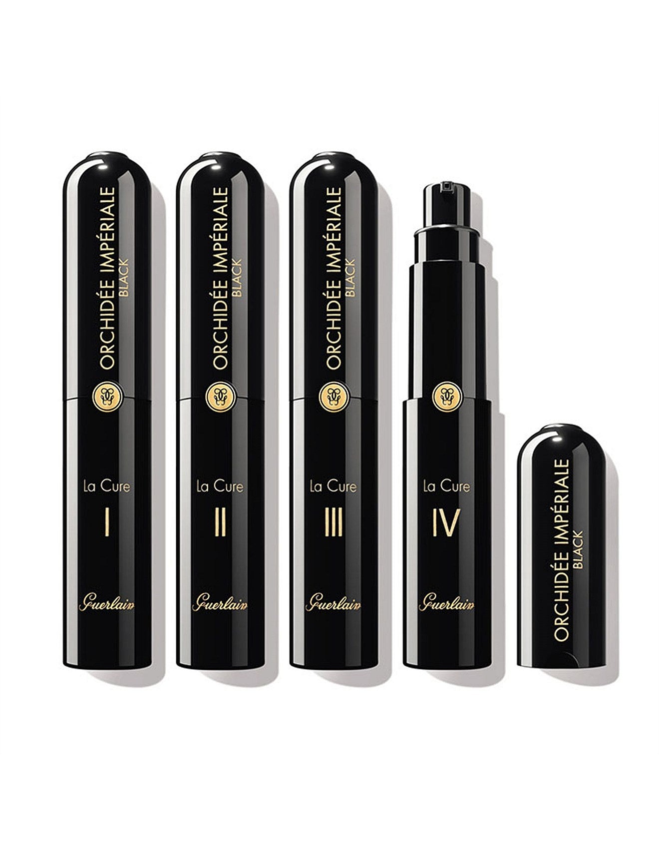 ORCHIDEE IMPERIALE BLACK CURE 4X15ML PUMP unbox