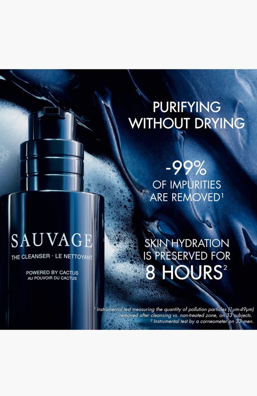 Sauvage Cleanser unbox