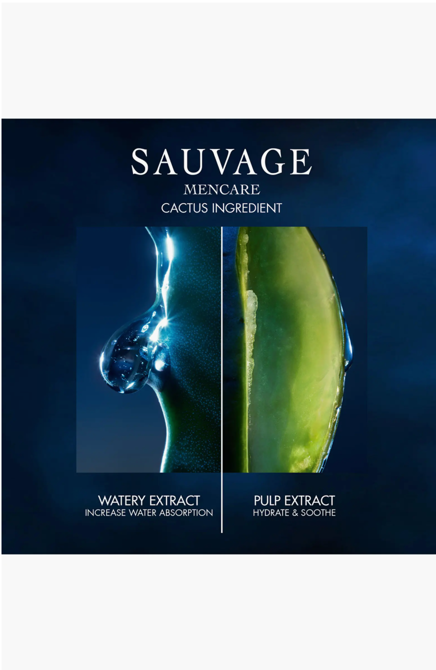 Sauvage Cleanser unbox