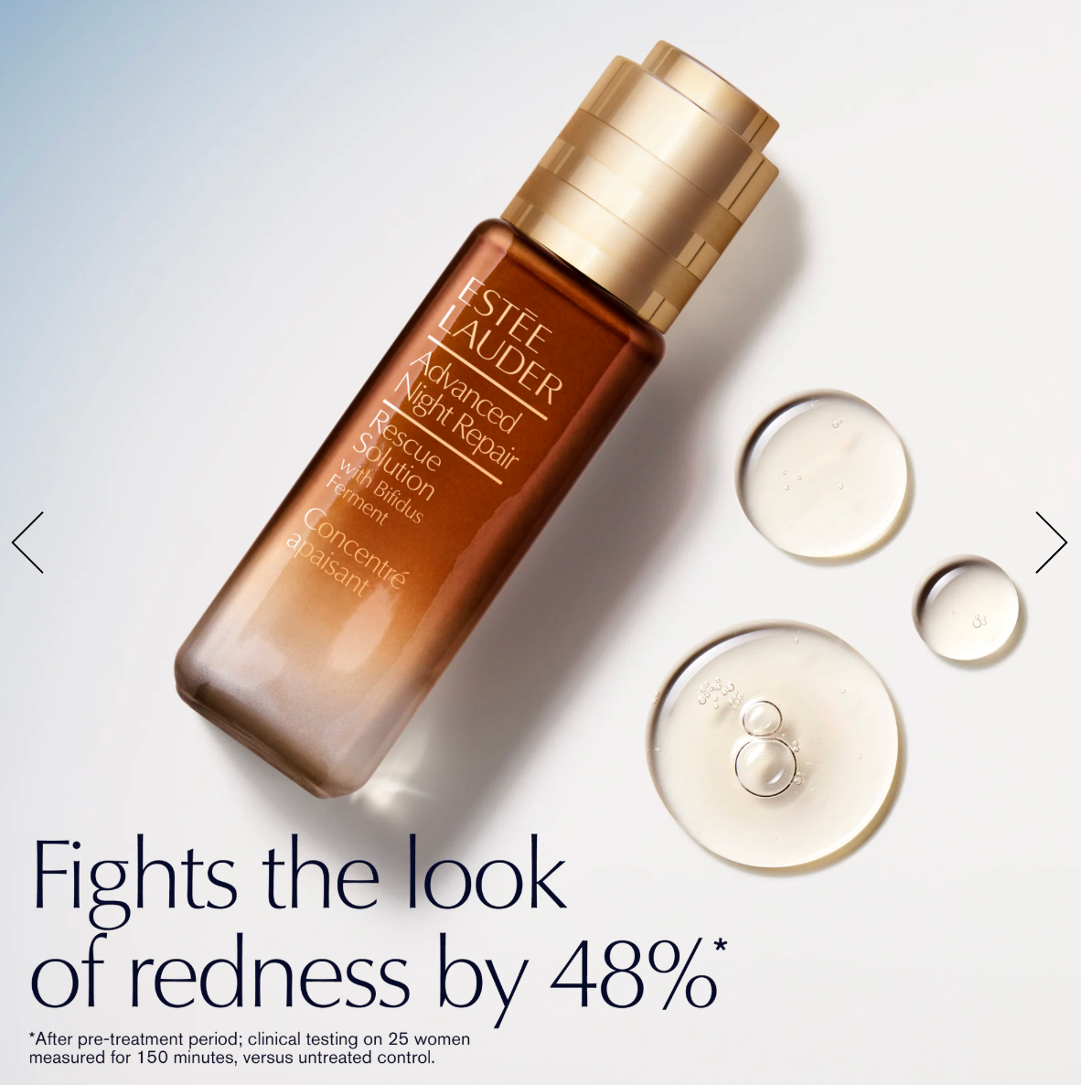 Advanced Night Repair Rescue Solution Serum with 15% Bifidus Ferment