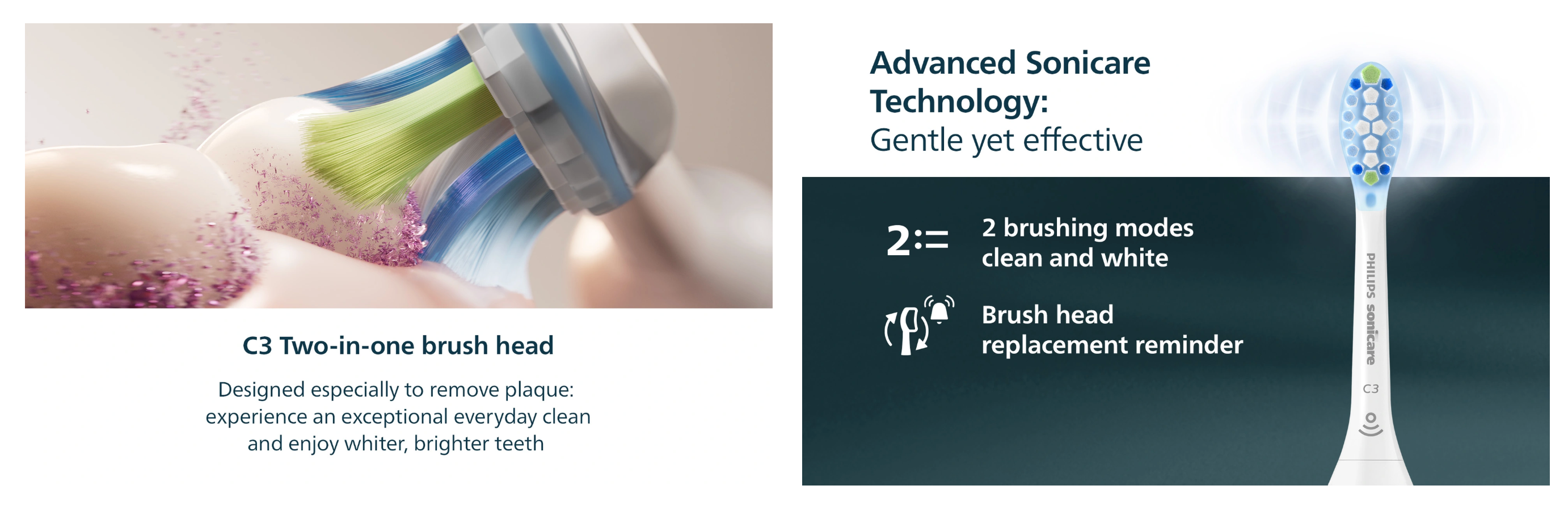 Philips Sonicare Brilliant Clean Rechargeable Electric Toothbrush, 1-pack  Purple