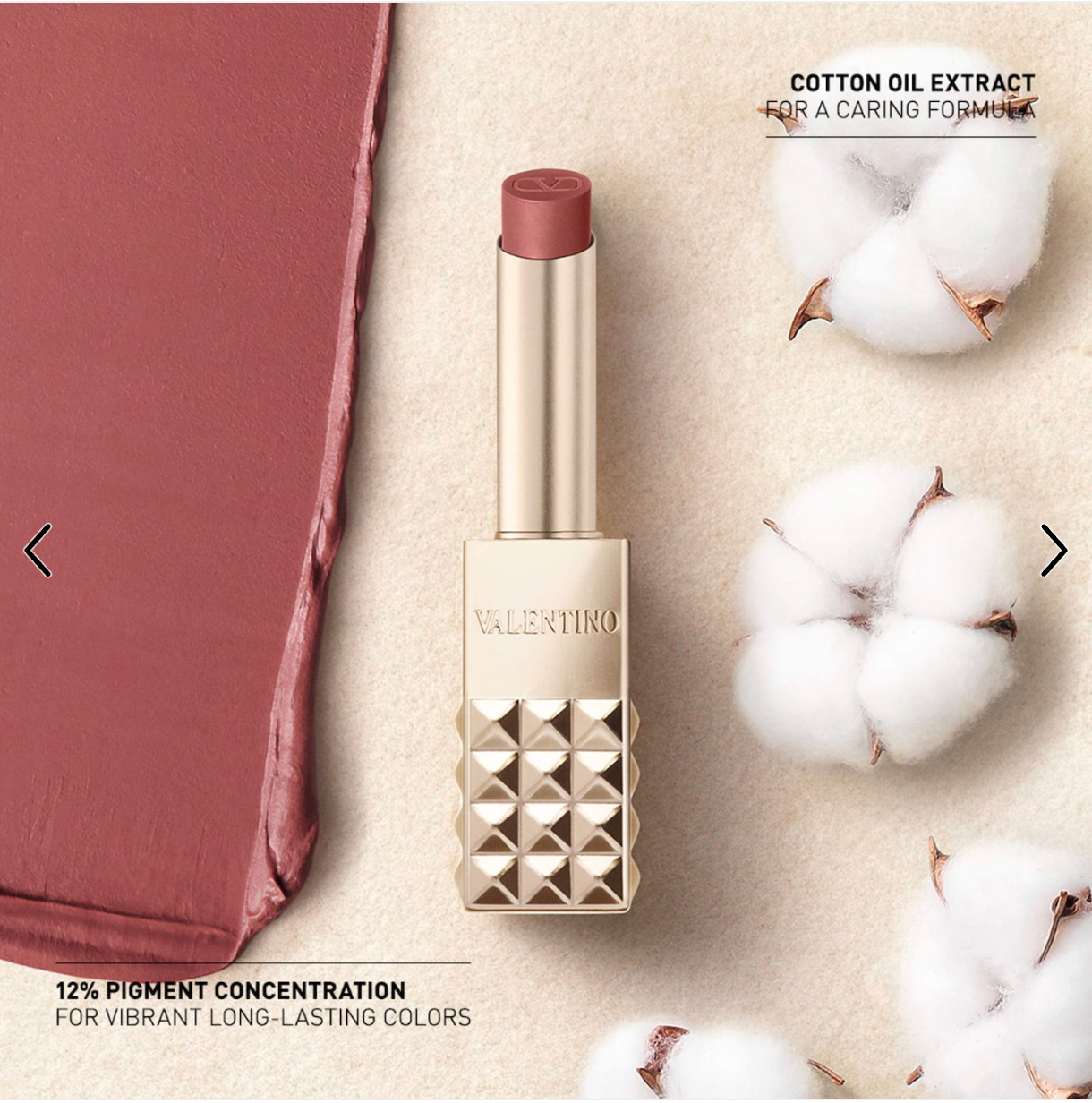 Valentino Spike Valentino Buttery Matte Lipstick