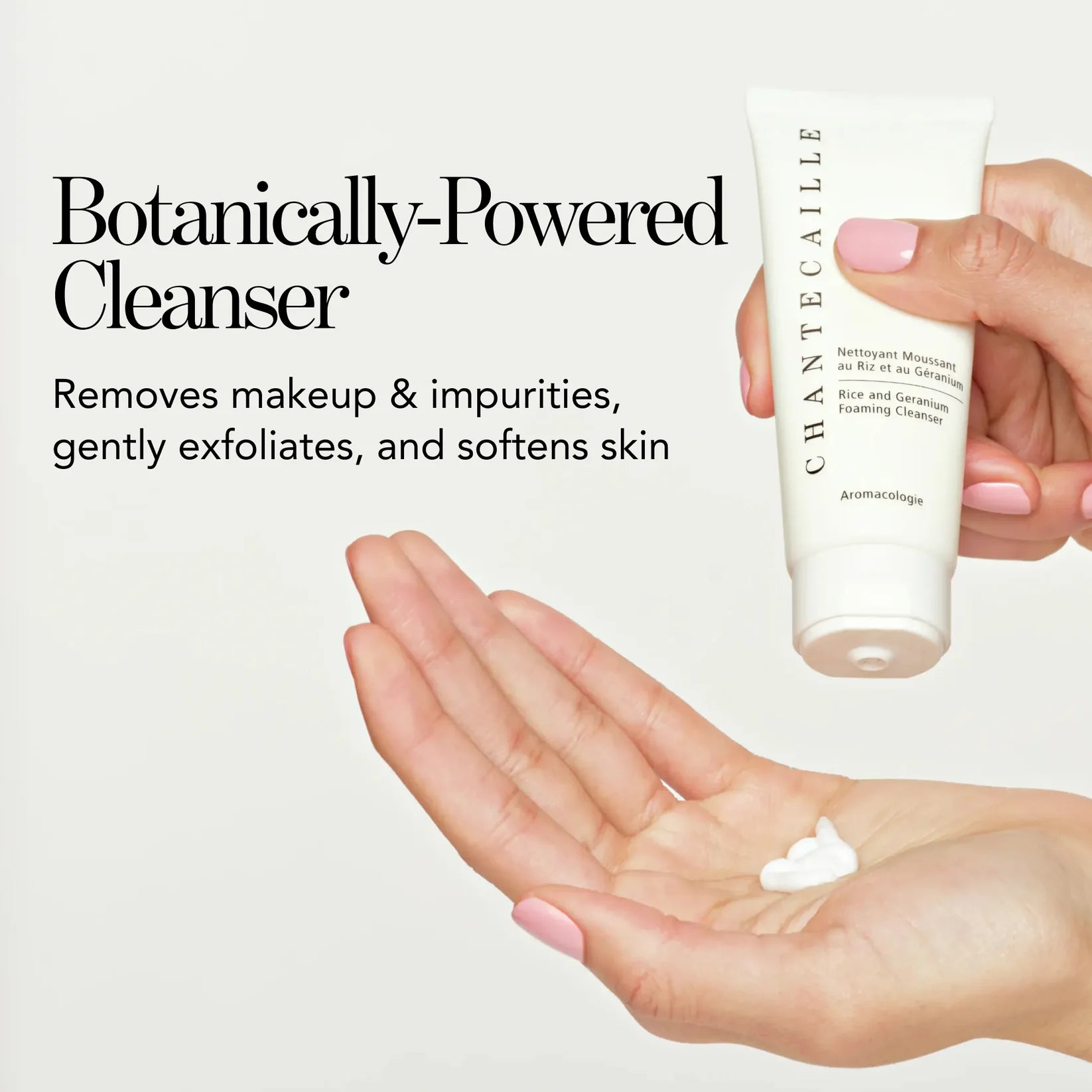 Chantecaille Rice and Geranium Foaming Cleanser