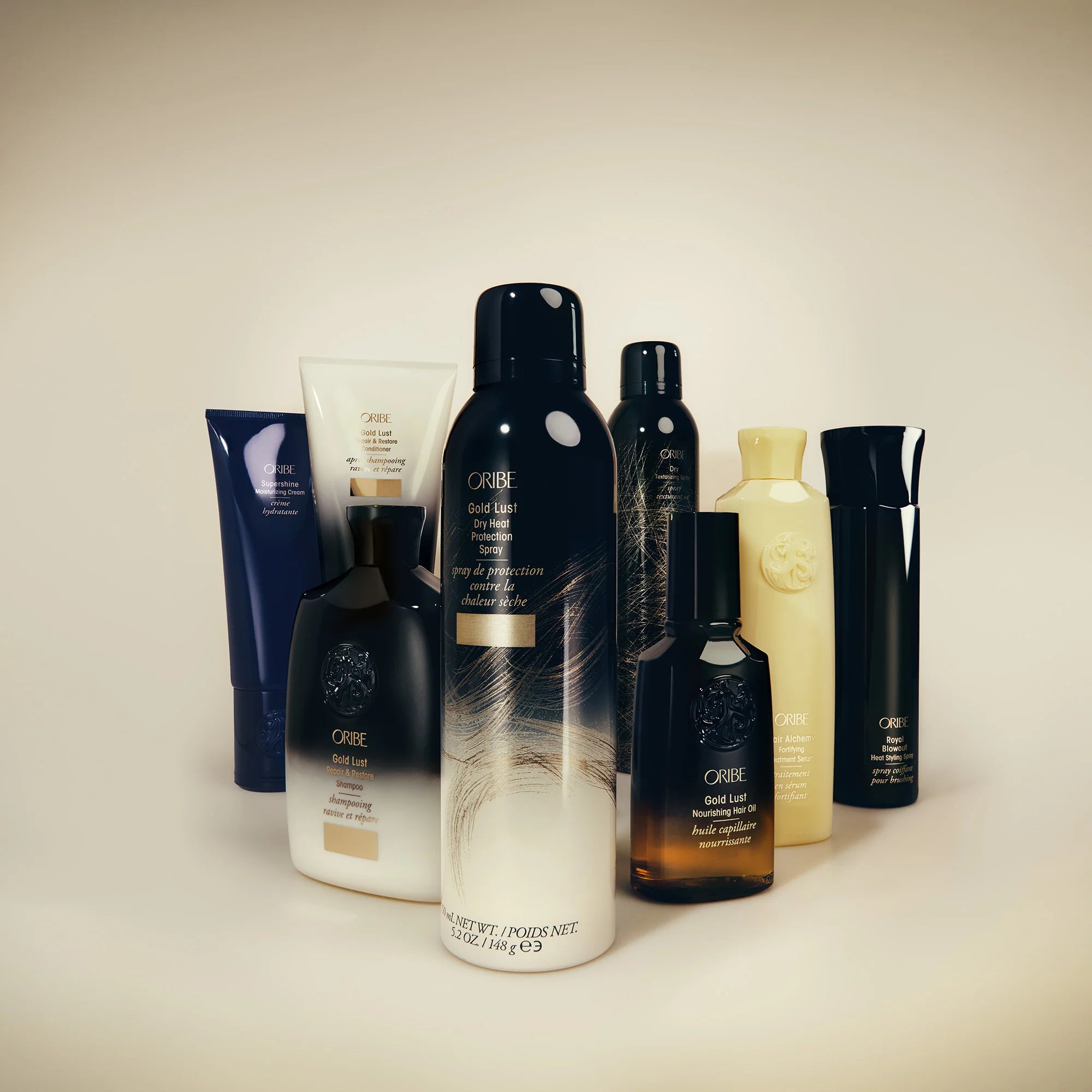 Gold Lust Nourishing Hair Oil unbox