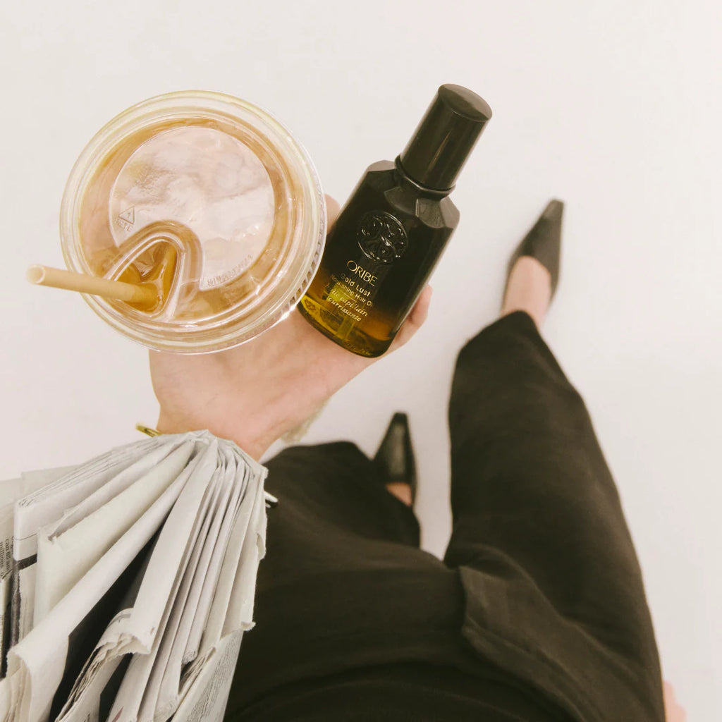 Gold Lust Nourishing Hair Oil unbox