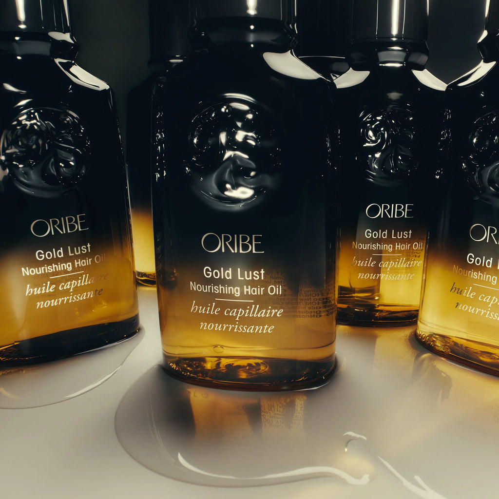 Gold Lust Nourishing Hair Oil unbox