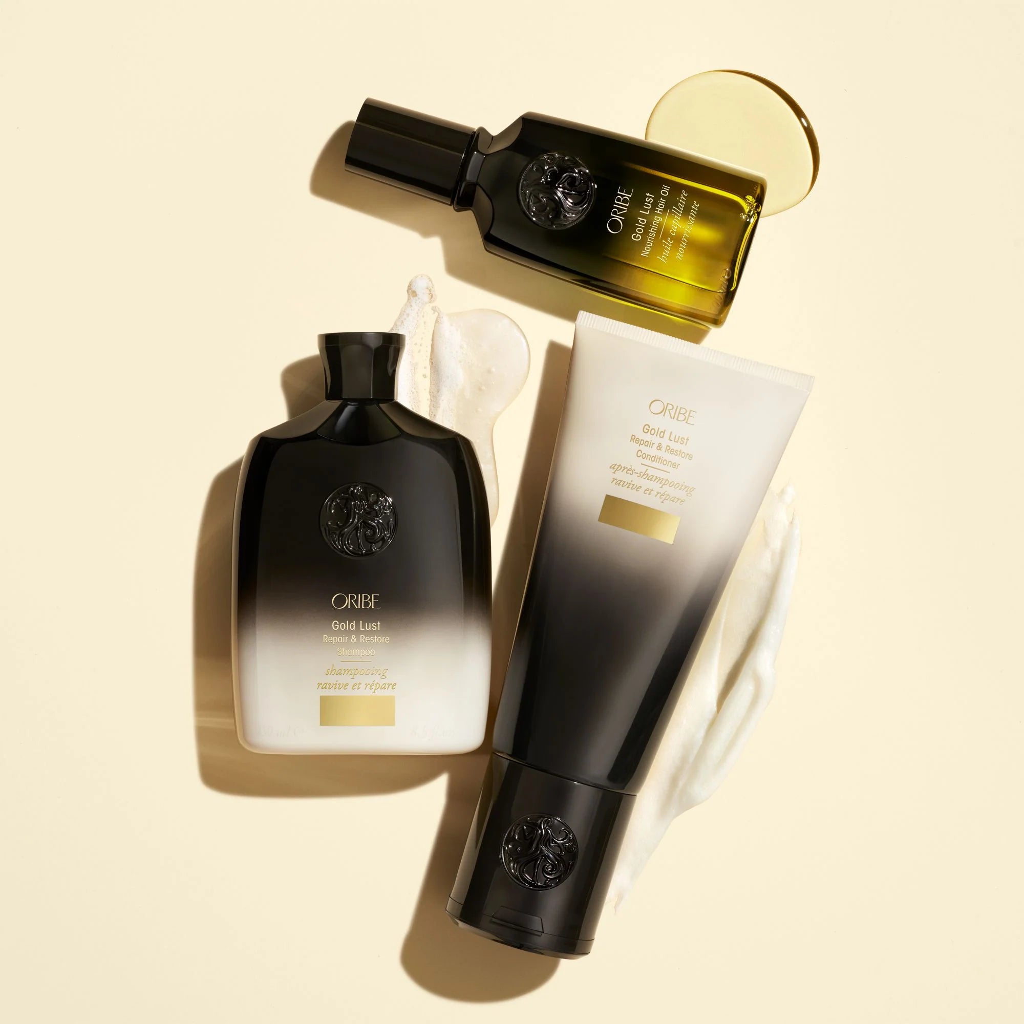 Gold Lust Nourishing Hair Oil unbox