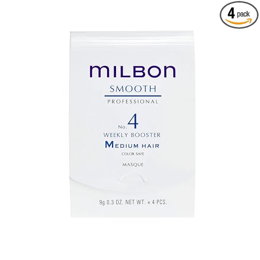 Milbon Signature Smooth No 4 Weekly Booster Medium Treatment