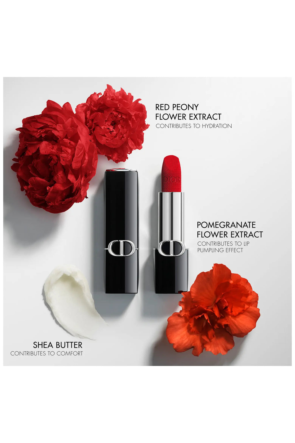 Rouge Dior Refillable Lipstick unbox 999 Satin