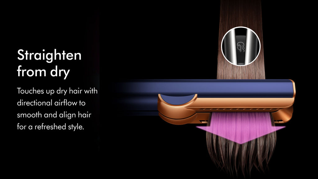 Dyson Airstrait™ straightener (Prussian Blue/Rich Copper)