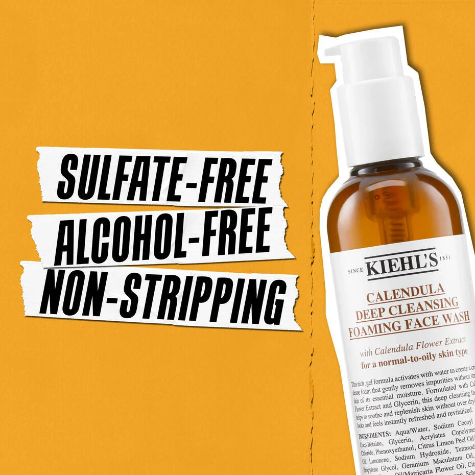 Calendula Deep Cleansing Foaming Face Wash