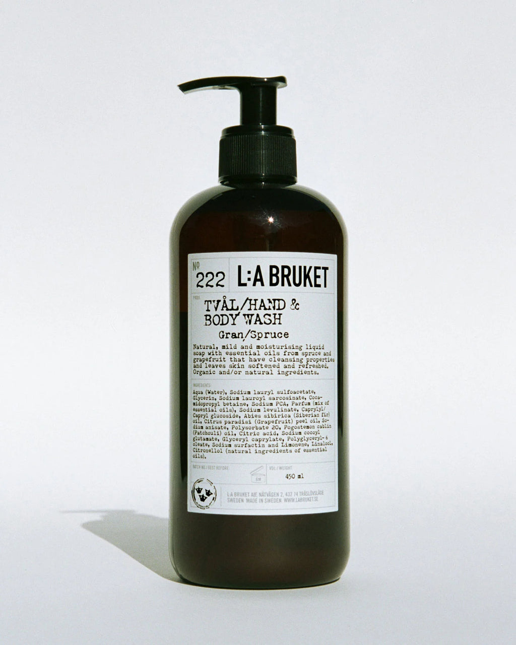 222 Hand & Body Wash Spruce