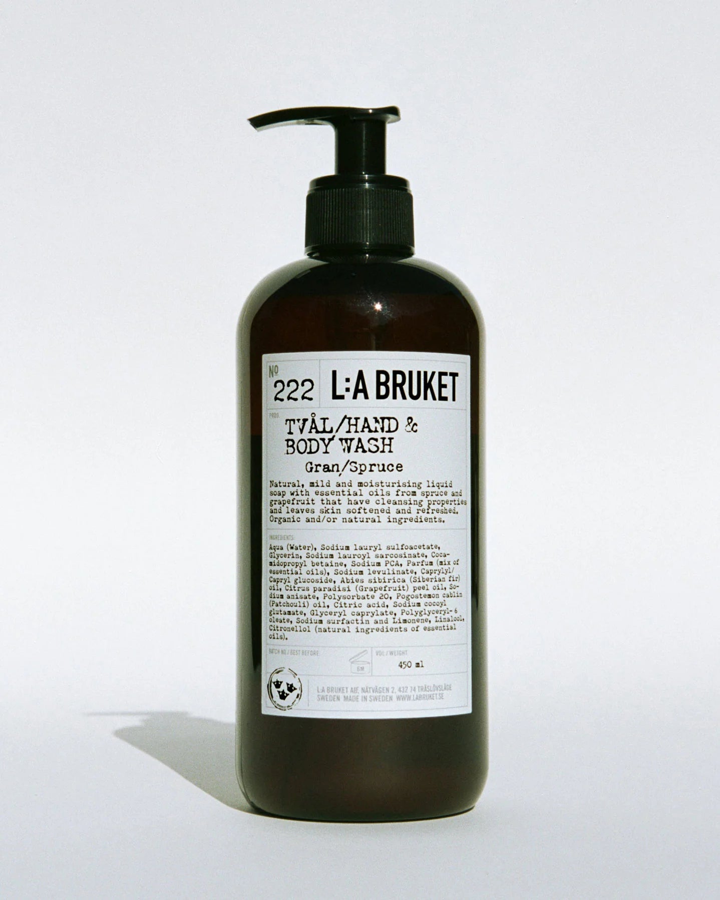 222 Hand & Body Wash Spruce
