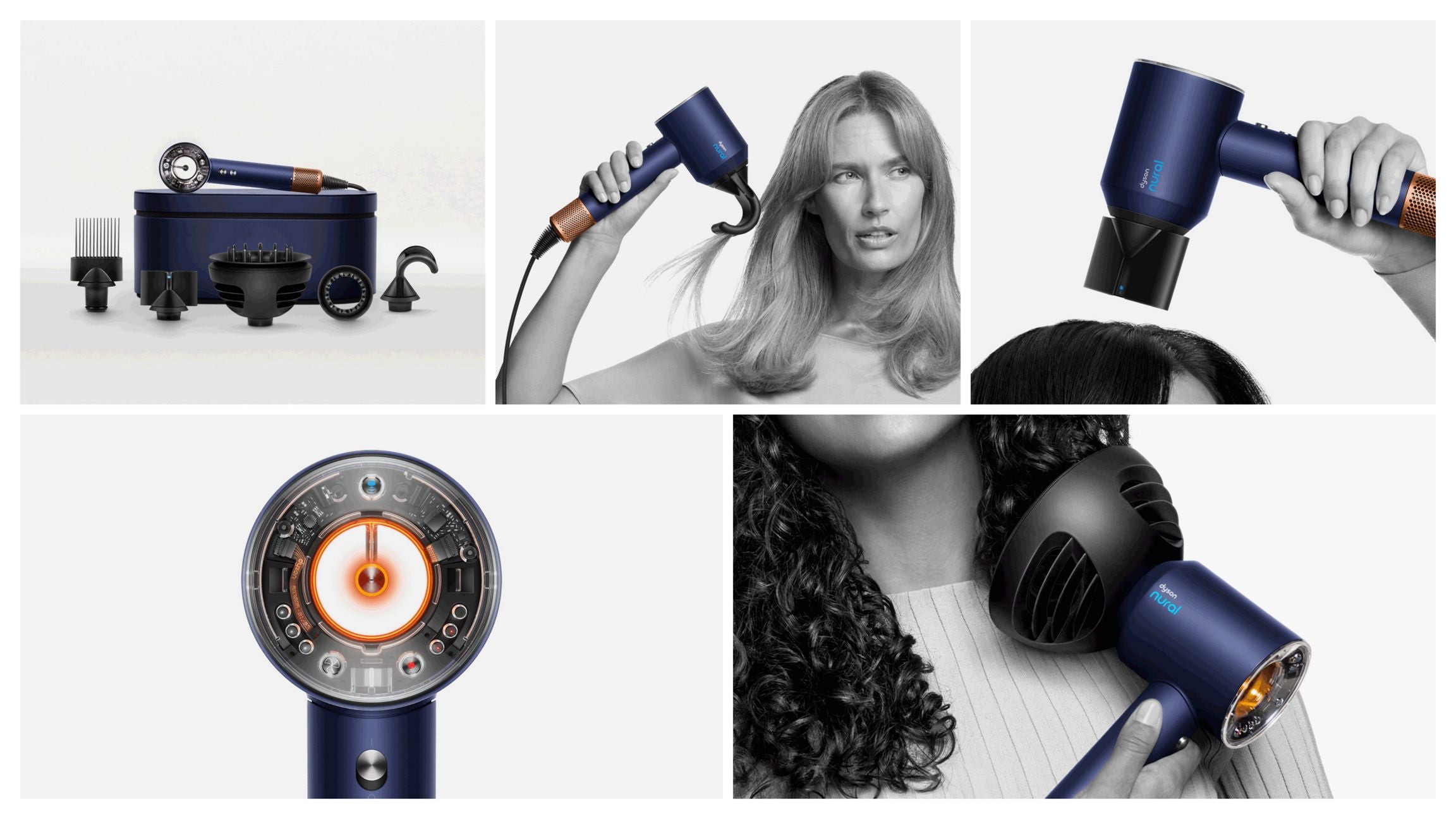 Dyson Supersonic Nural™ hair dryer (Prussian Blue/Rich Copper)