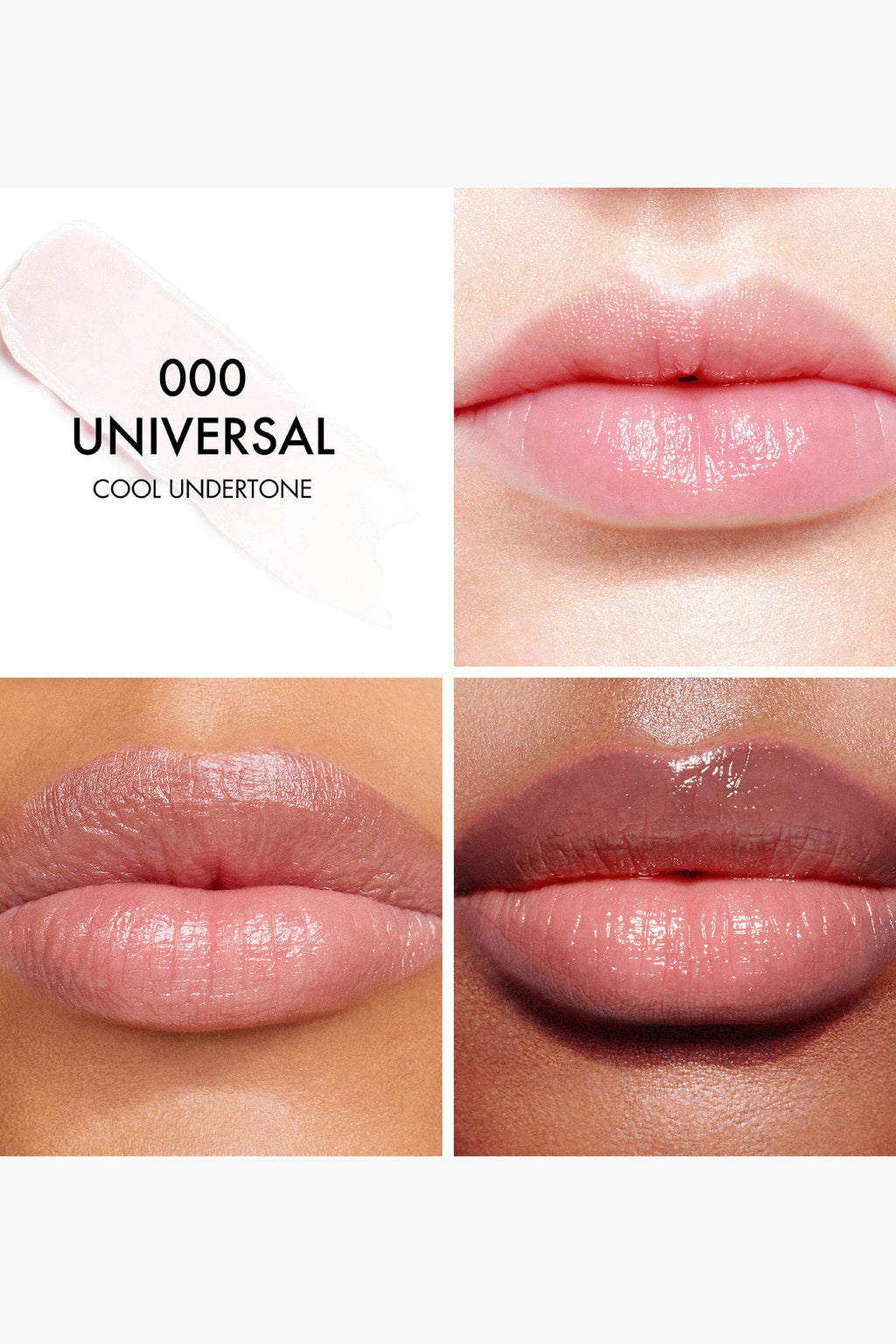 Addict Lip Glow Balm unbox 000 Universal Clear(Cool Undertone)