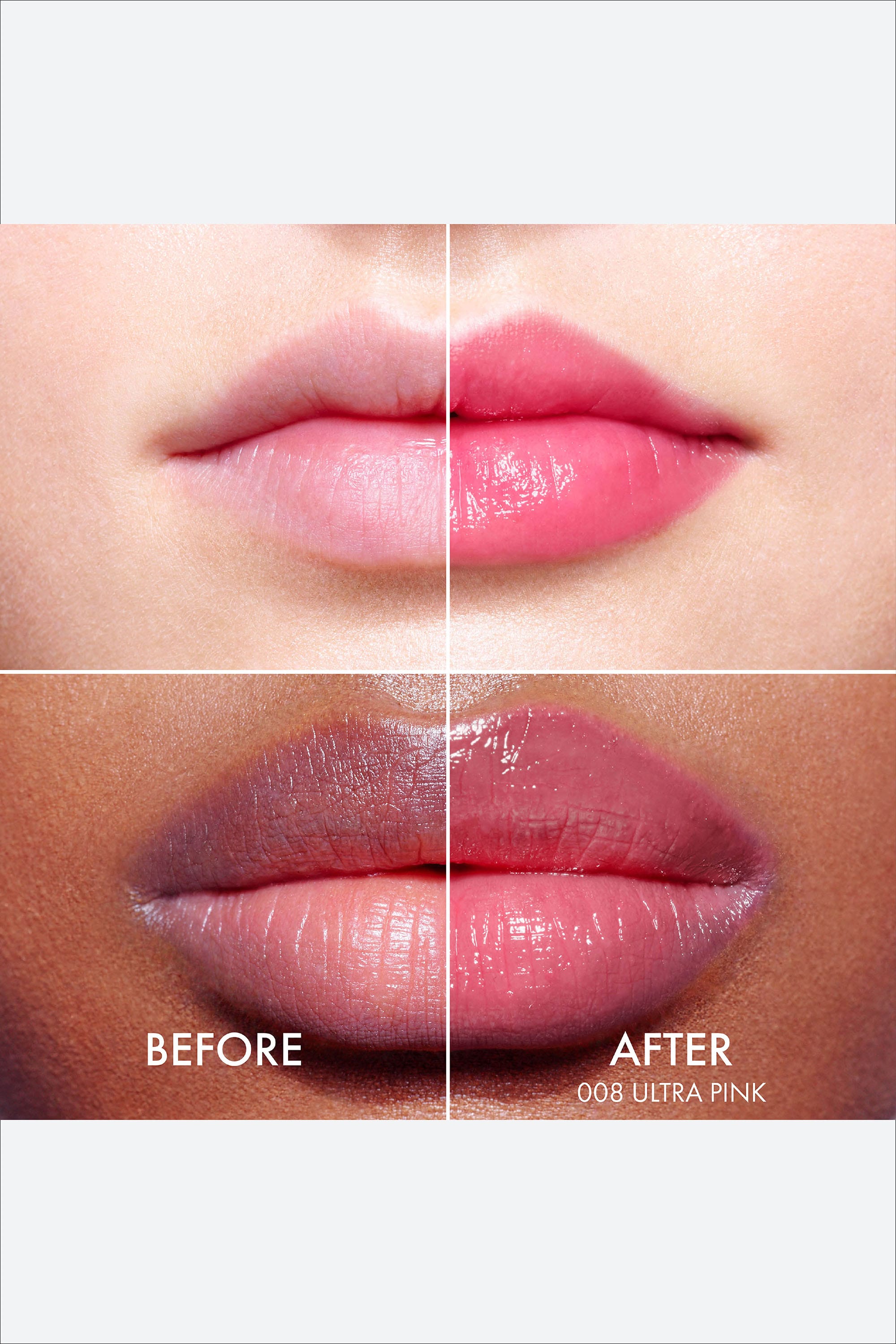 Addict Lip Glow Balm unbox 008 Ultra-Pink