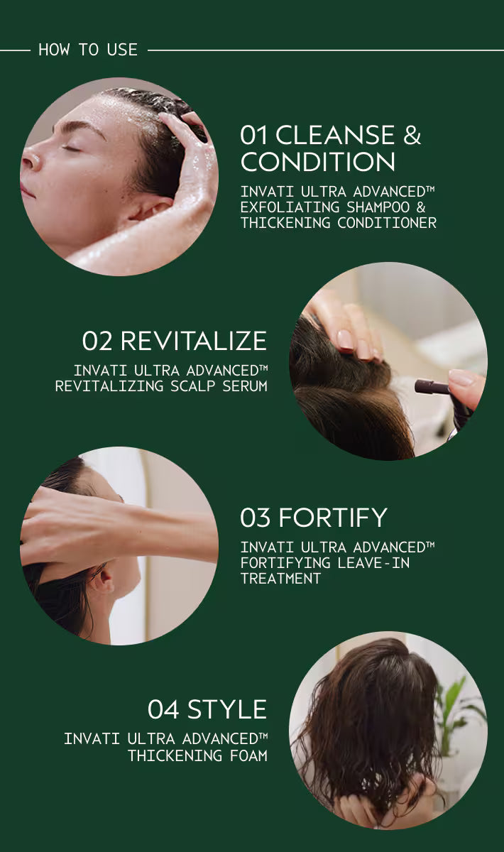 invati ultra advanced™ revitalizing scalp serum