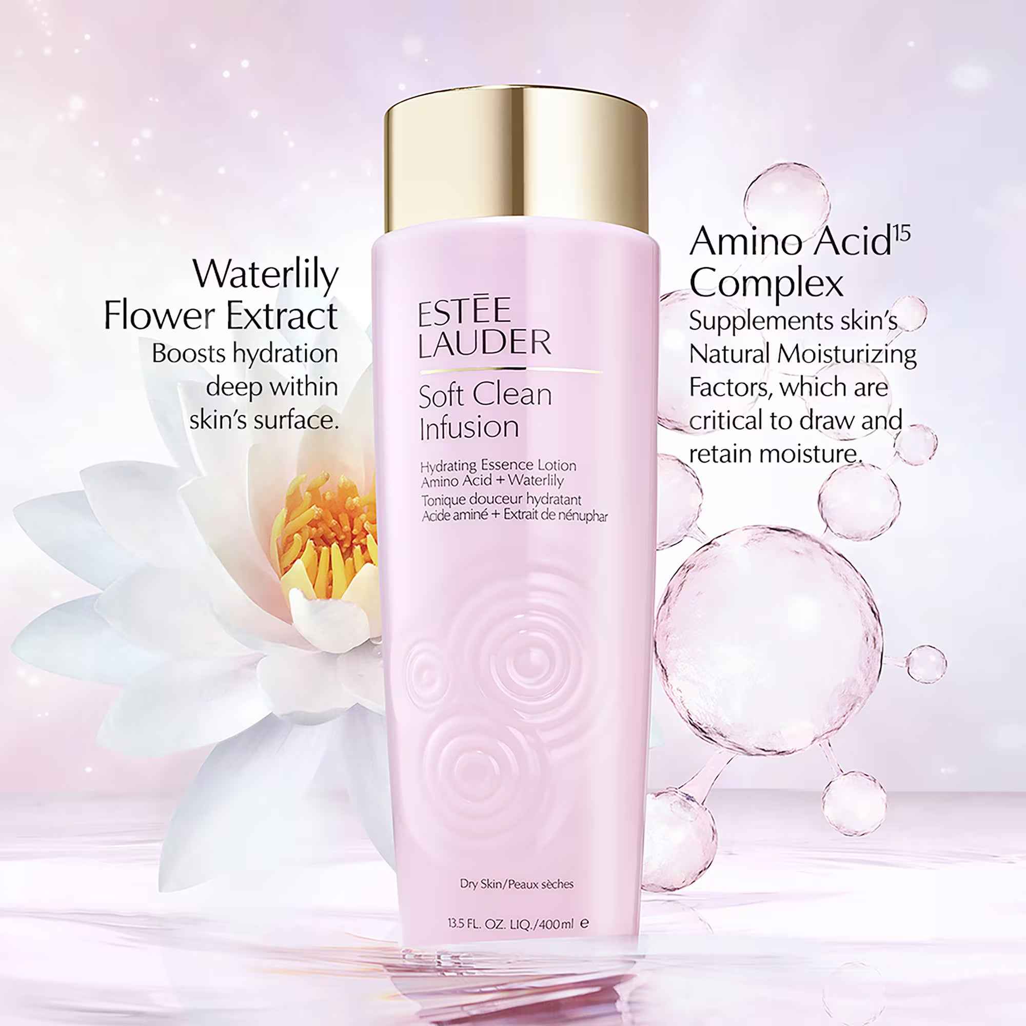 Soft Clean Infusion Hydrating Essence Treatment Lotion
