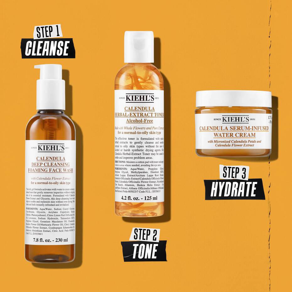 Calendula Deep Cleansing Foaming Face Wash