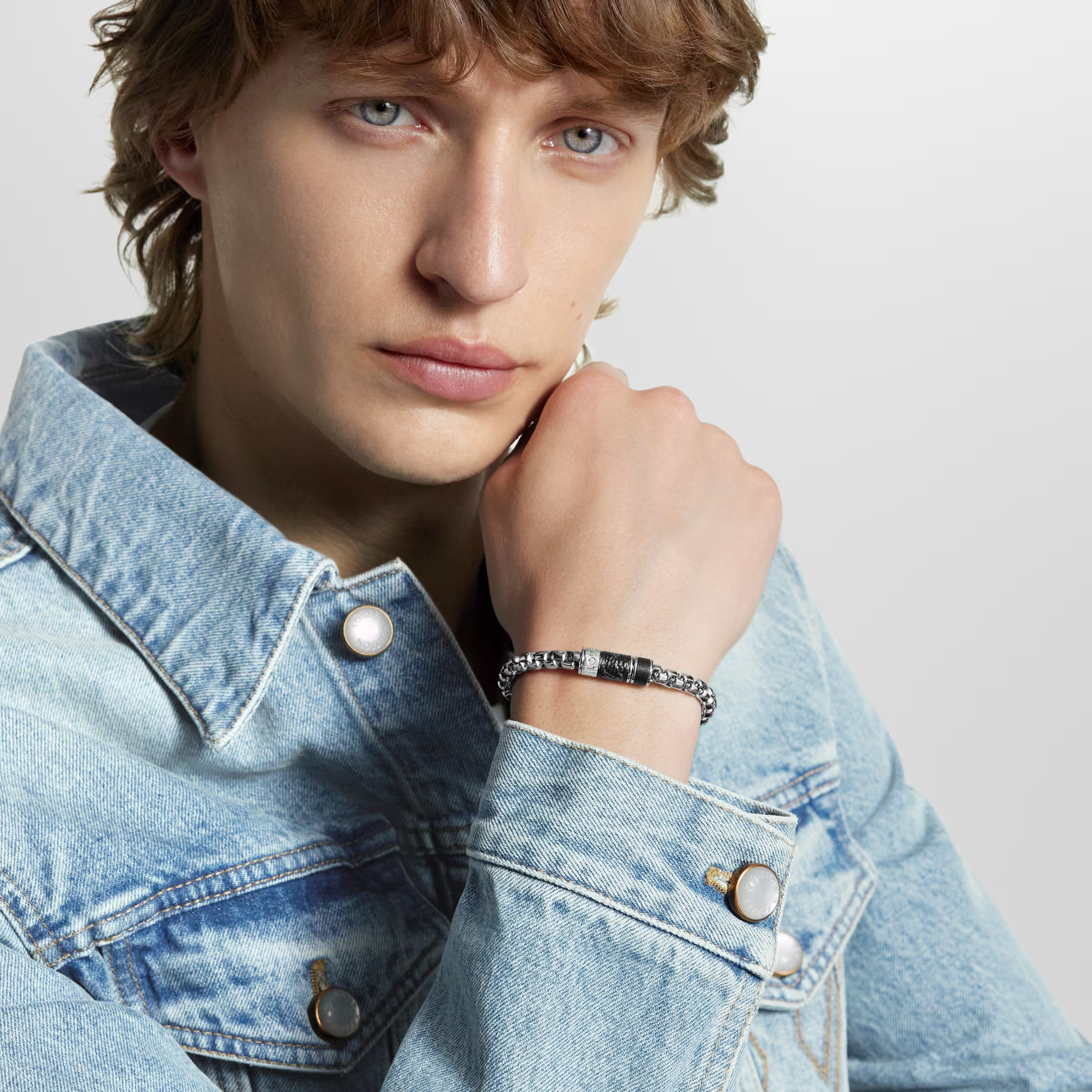 Louis Vuitton Monogram Chain Bracelet