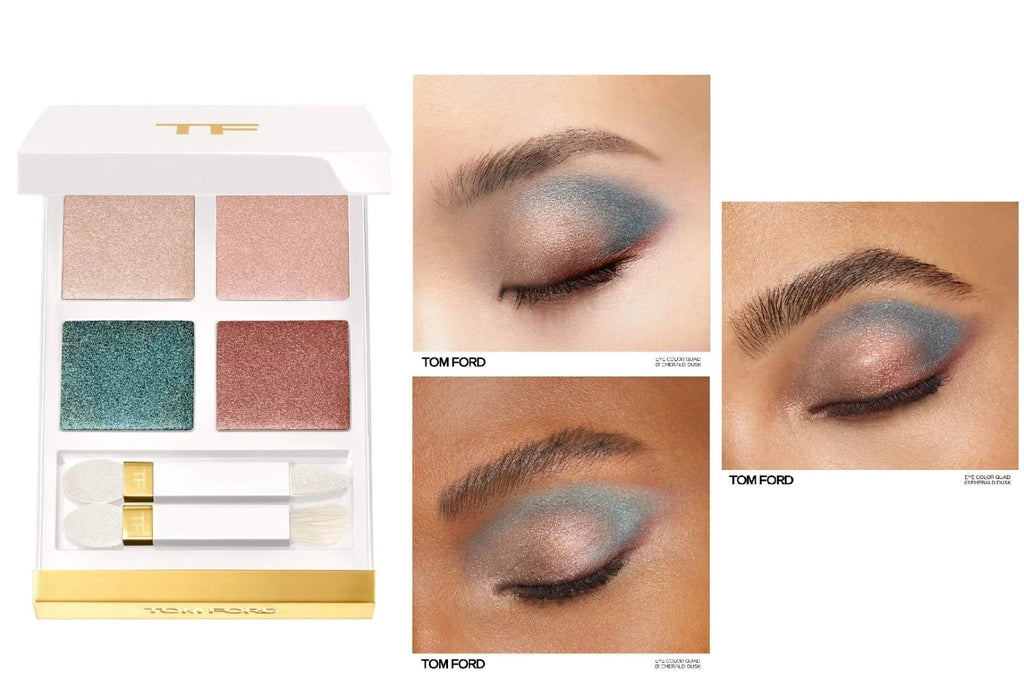 Tom Ford Soleil Eye Color Quad Eyeshadow Palette 01 Emerald Dusk
